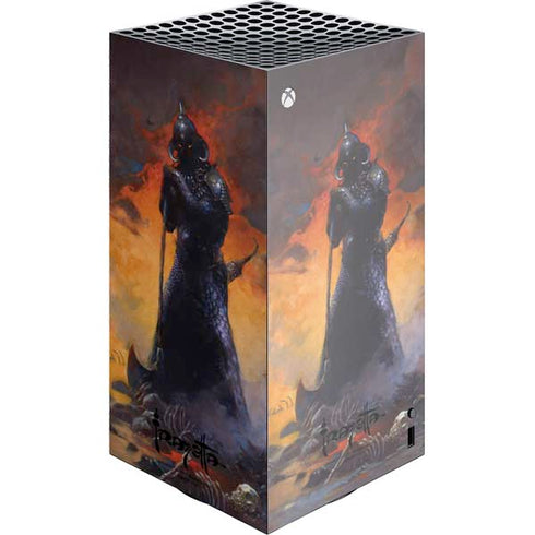 Death Dealer by Frazetta XBox Series X Digital Edition Console Skin